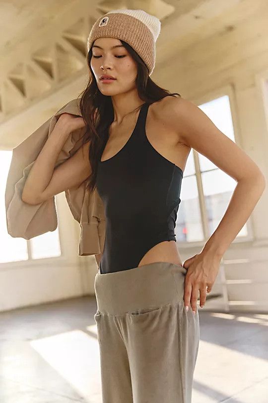 Never Better Bodysuit, Color: Black, Size: XS