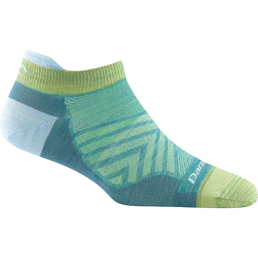 Ws Run No Show Tab Ultra-Lightweight Running Socks, Color: Aqua, Size: M