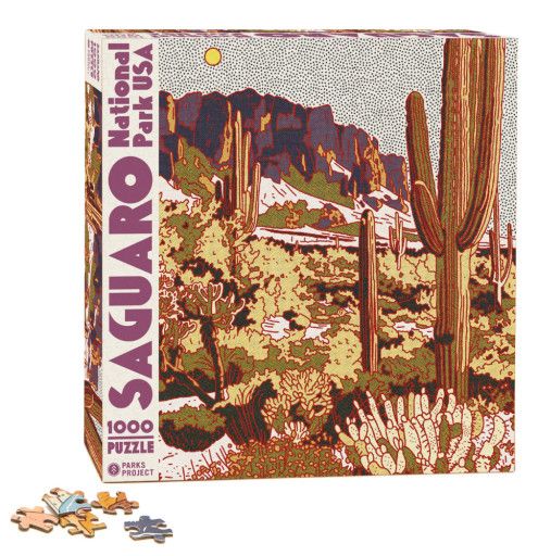 Saguaro National Park 1000pc Puzzle, Color: multi color, Size: One Size