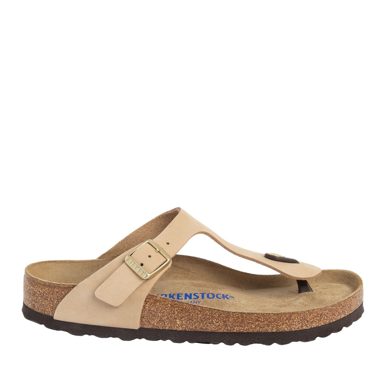 Gizeh Soft Footbed - Nubuck, Size: 38, Color: Sandcastle, Width: Regular/Wide