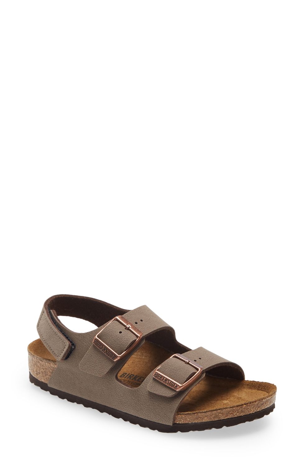 Milano Kids Hookloop - Birkibuc, Color: Mocha, Width: Medium/Narrow, Size: 26