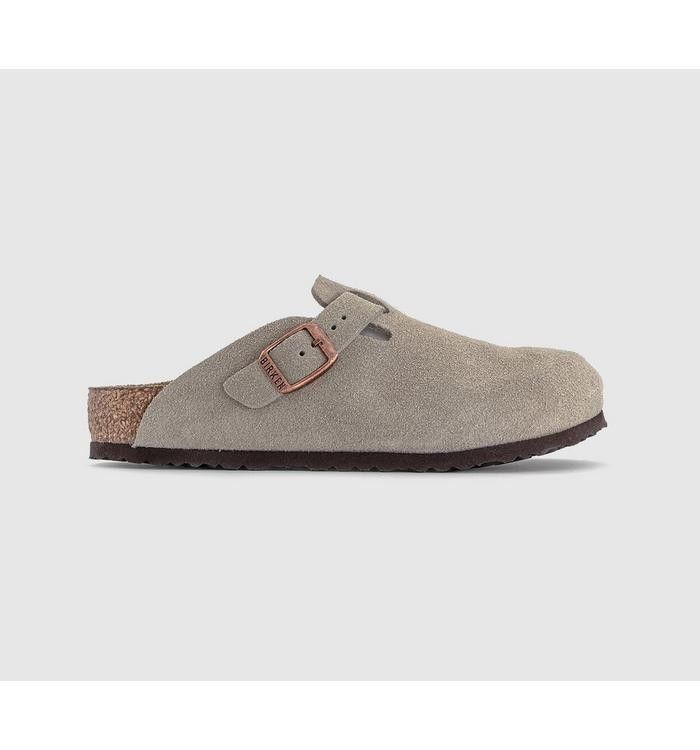 Boston Kids - Suede Leather, Size: 29, Color: Taupe, Width: Medium/Narrow