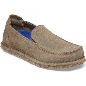 Utti - Suede Leather, Size: 41, Color: Gray Taupe, Width: Regular/Wide