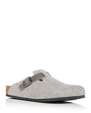 Boston - Natural Leather-Felt, Size: 41, Color: Light Grey, Width: Medium/Narrow