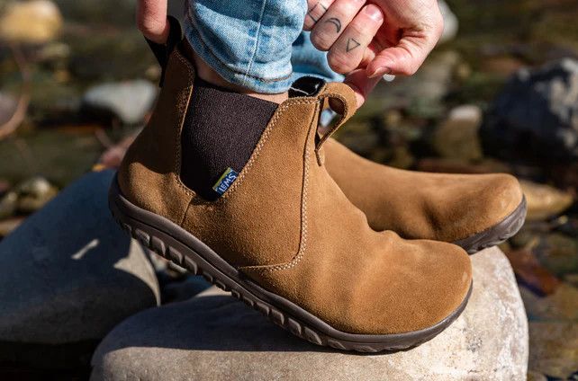 Chelsea Suede Barefoot Boot