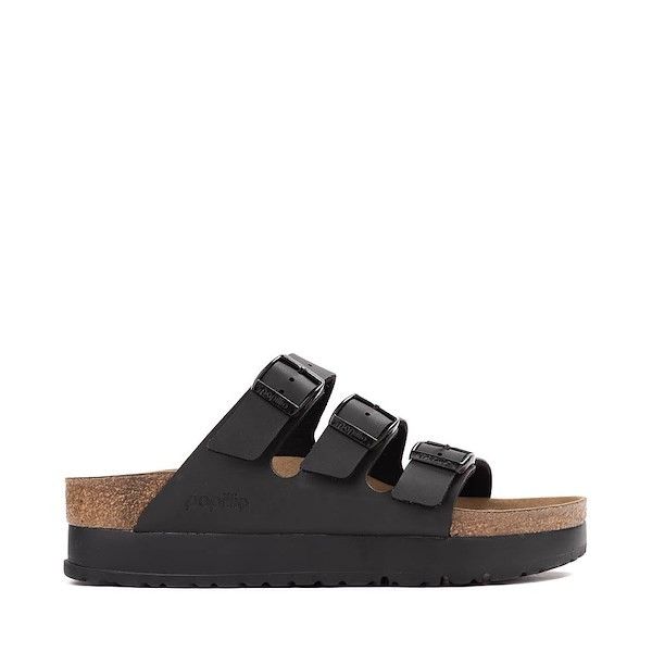 Florida III Flex Platform - Vegan Birko-Flor, Color: Black, Width: Medium/Narrow, Size: 37