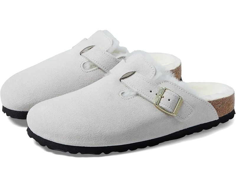 Boston Shearling - Suede Leather