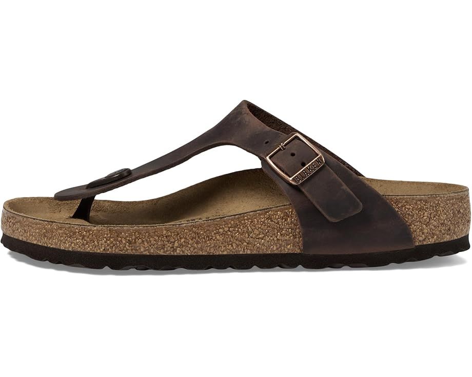 Gizeh - Oiled Leather, Size: 36, Color: Habana, Width: Regular/Wide