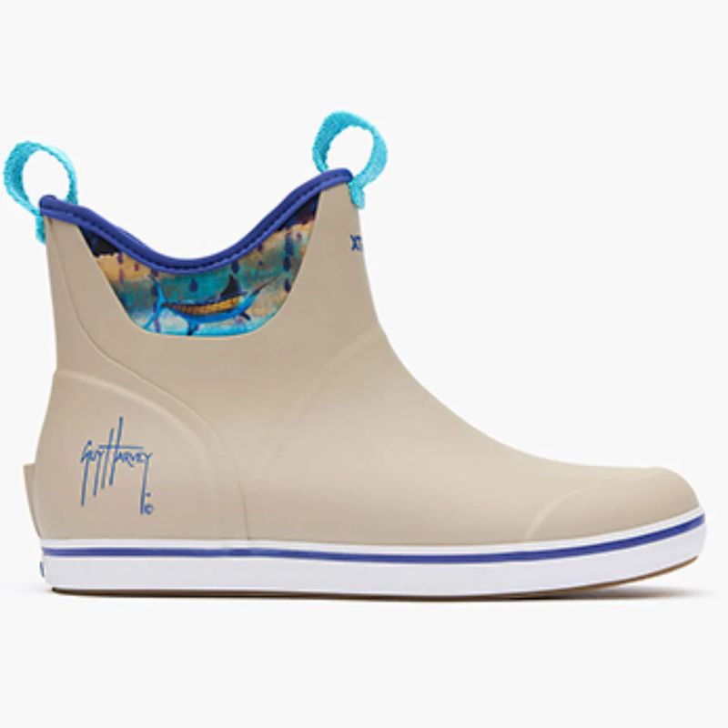 Mens 6 in Ankle Deck Boot Guy Harvey