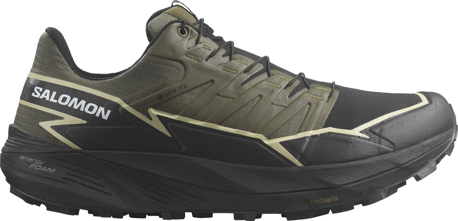 Mens Thundercross Gore-Tex, Color: Olive Night/Black/Alfa, Size: 10.5