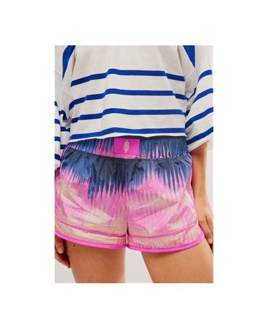 Varsity Blues Short, Color: Heatwave Combo, Size: M