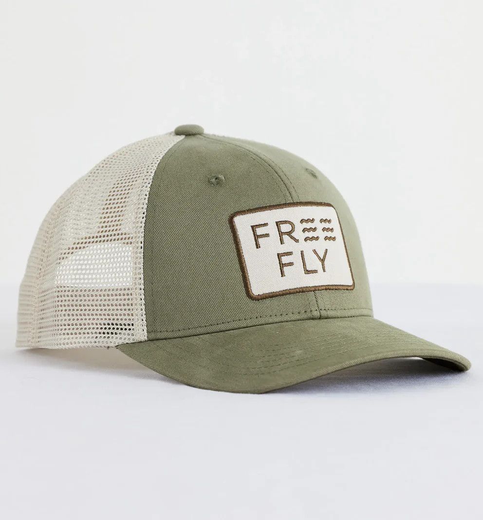 Wave Trucker Hat, Color: Fatigue, Size: OS