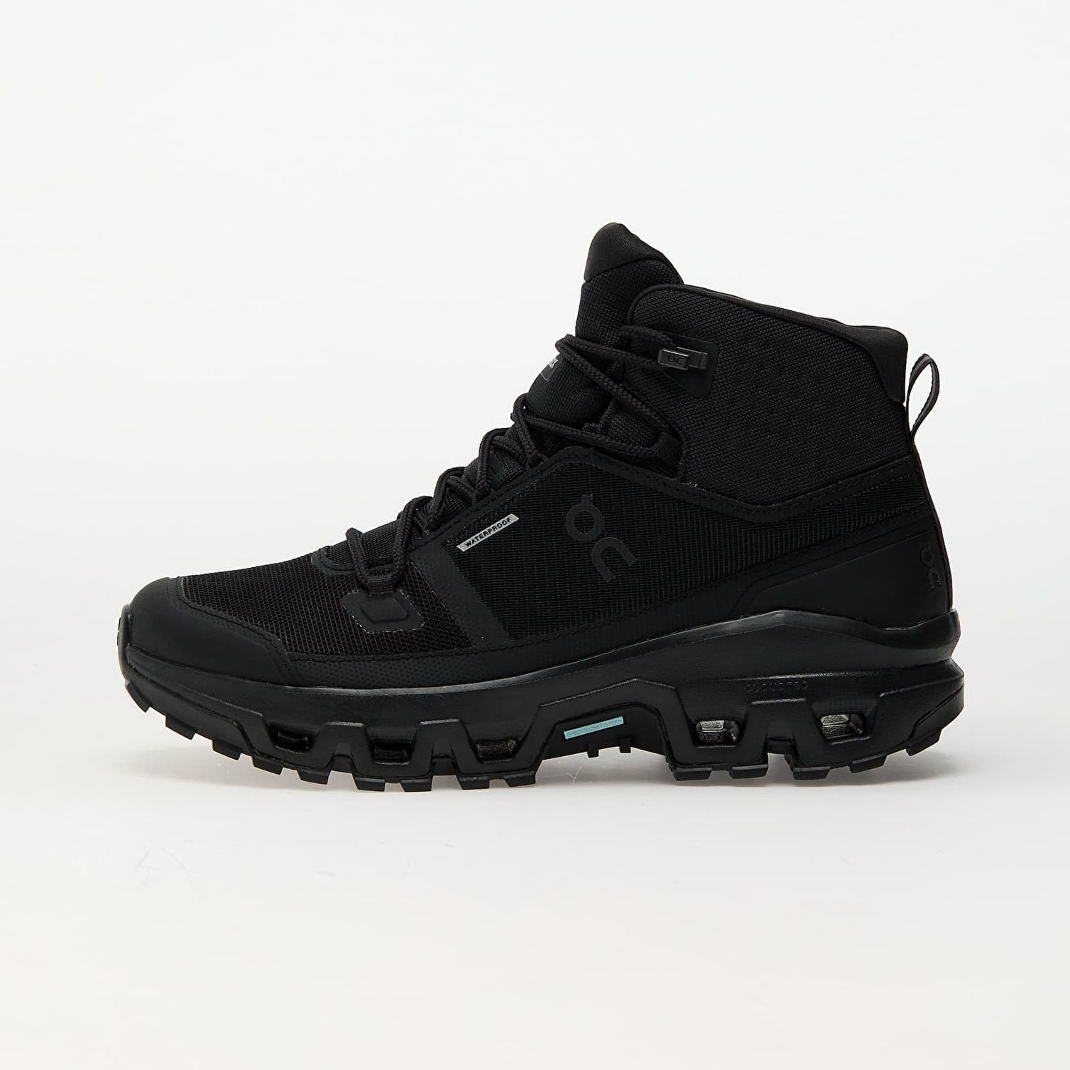 Mens Cloudrock 2 Waterproof, Color: Black | Black, Size: 9