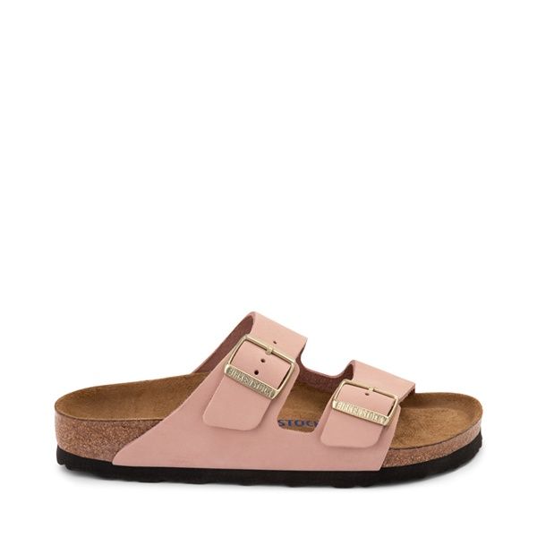 Arizona Soft Footbed - Nubuck Leather, Color: Soft Pink, Width: Medium/Narrow, Size: 36