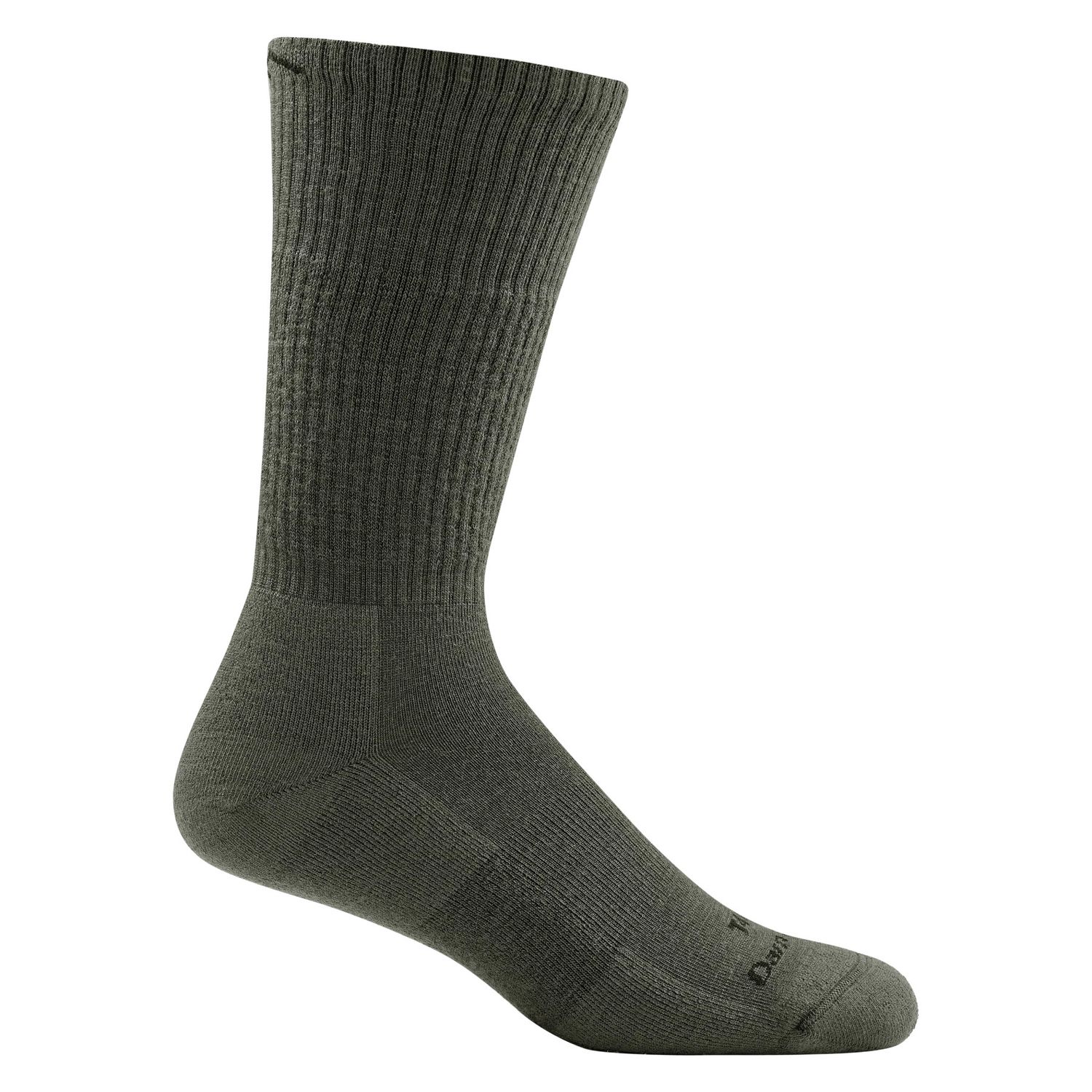 Ms T4021 Boot Midweight Tactical Sock w/Cushion, Color: Foliage Green, Size: XS