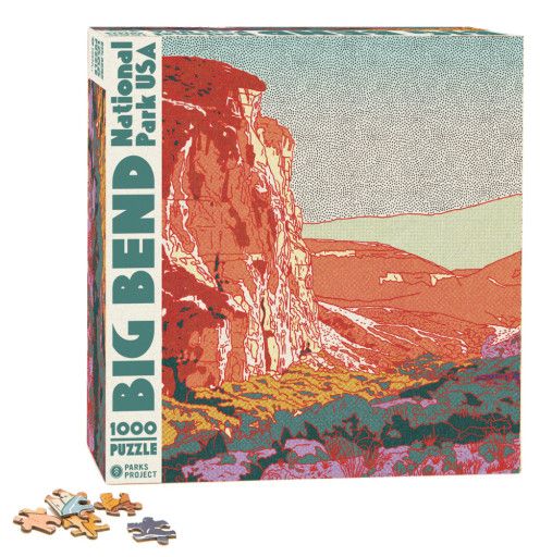 Big Bend National Park 1000pc Puzzle, Color: Multi-Color, Size: One Size