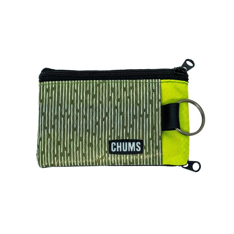 Surfshorts Wallet LTD Patterns, Color: Green White Lines
