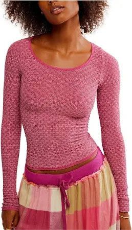 Love Letter Long Sleeve, Color: Glass Roses, Size: XS/S