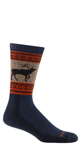 Ms VanGrizzle Boot Midweight Hiking Socks, Color: Eclipse, Size: XL