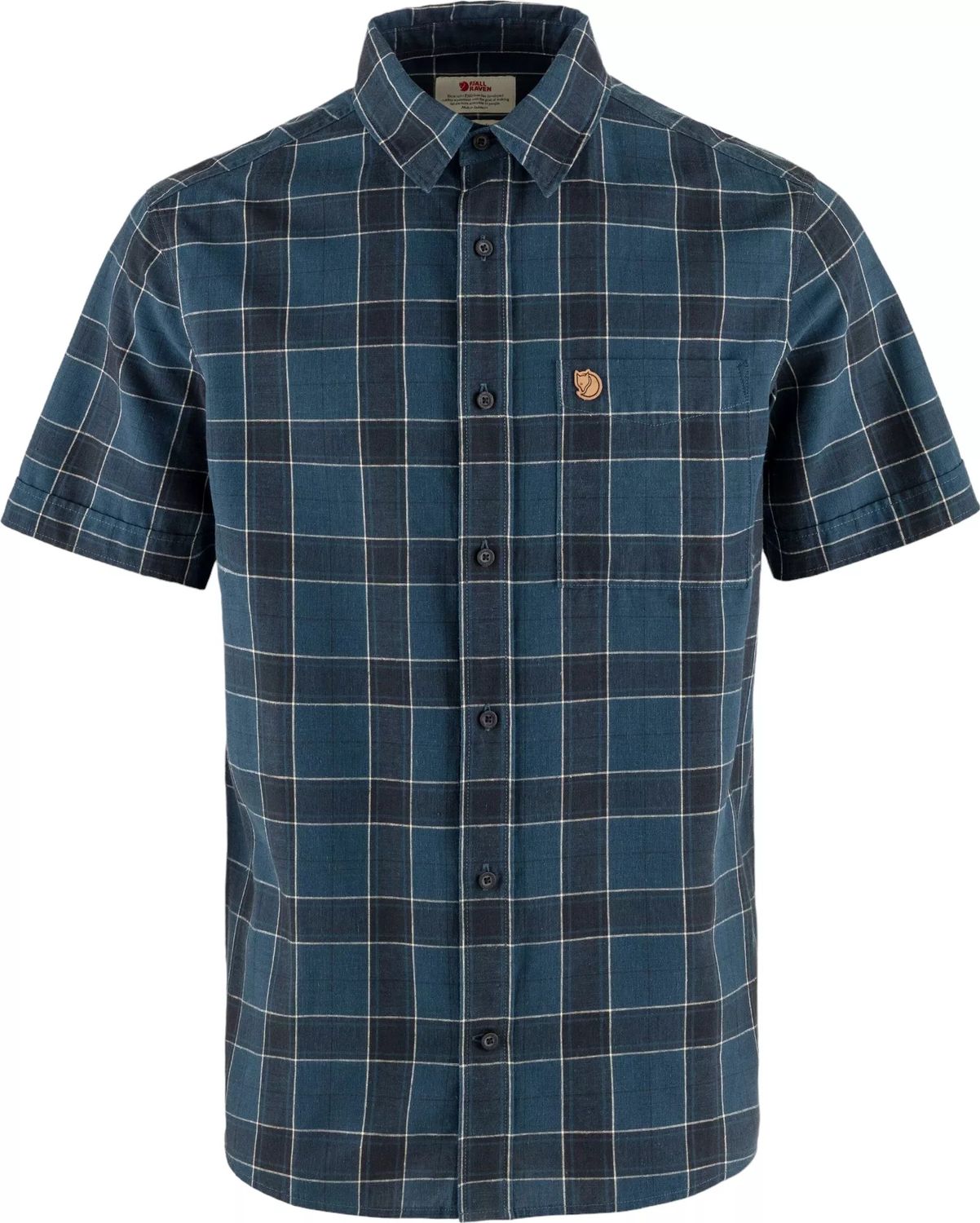 Ovik Travel Shirt SS, Color: Indigo Blue | Dark Navy, Size: M