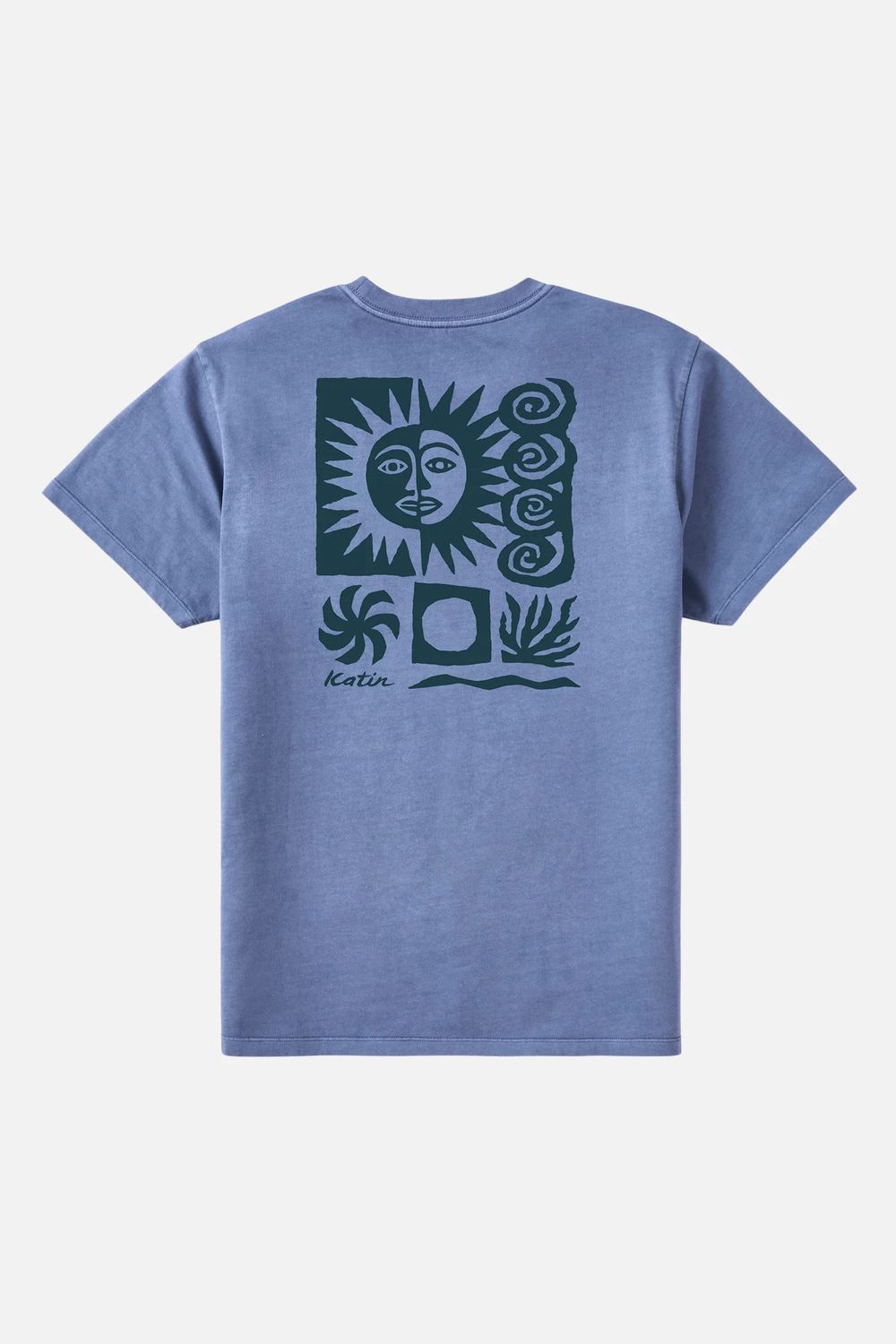 Relic Tee, Color: Blue Pigment Dye, Size: S