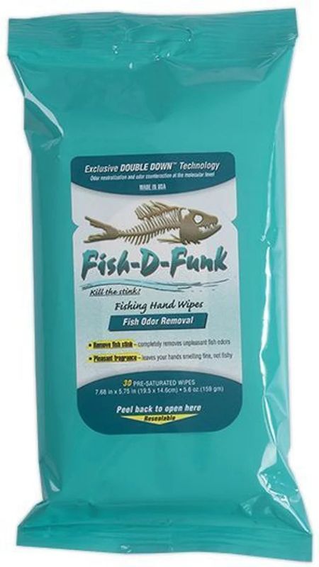 Fish D Funk Wipes Pouch PDQ