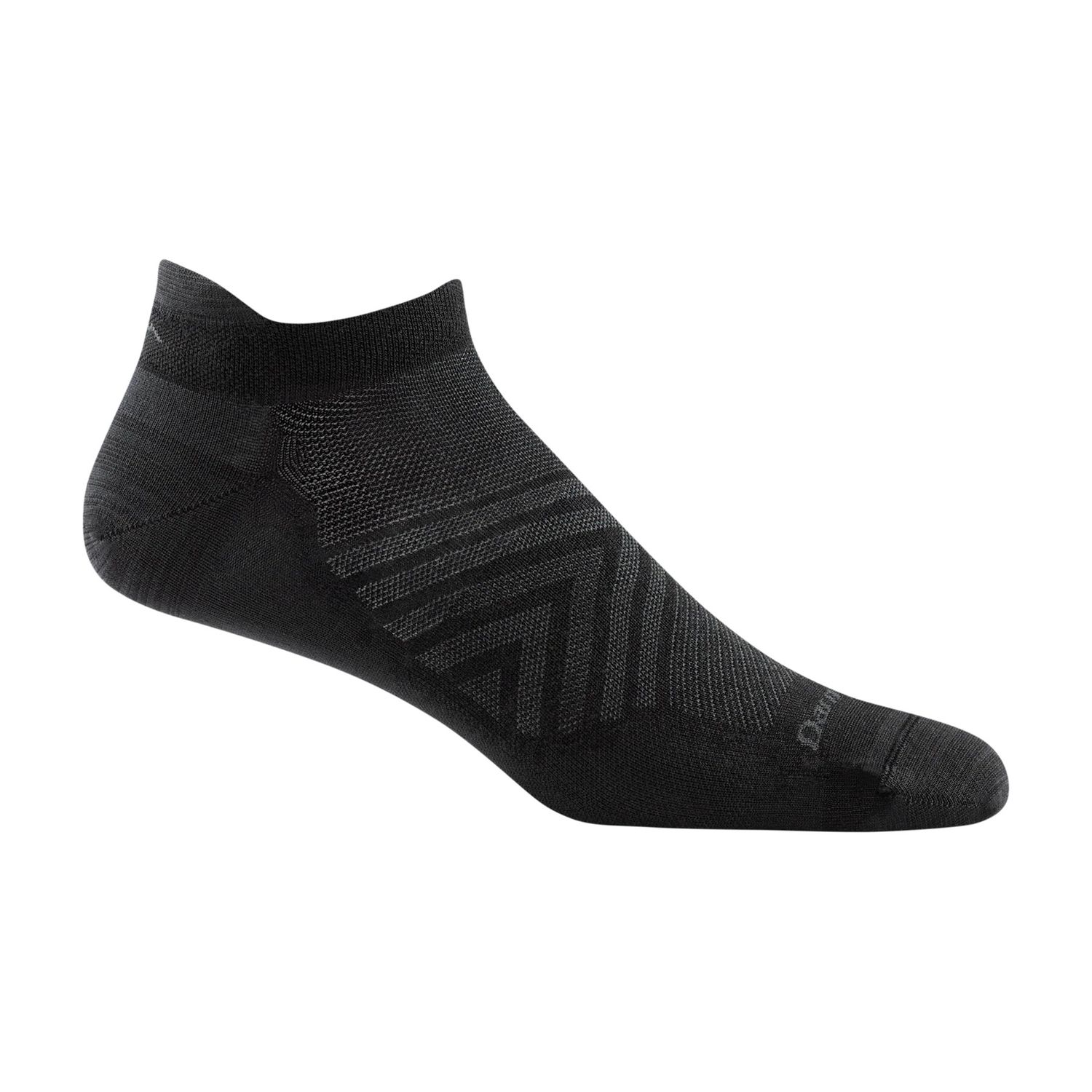 Ms Run No Show Tab Ultra-Lightweight Running Socks, Color: Black, Size: M