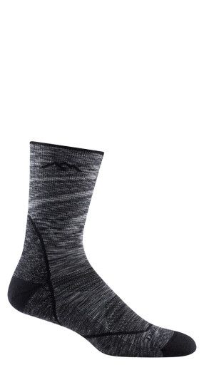 Ms Light Hiker Micro Crew Lightweight Hiking Socks, Color: Space Gray, Size: M