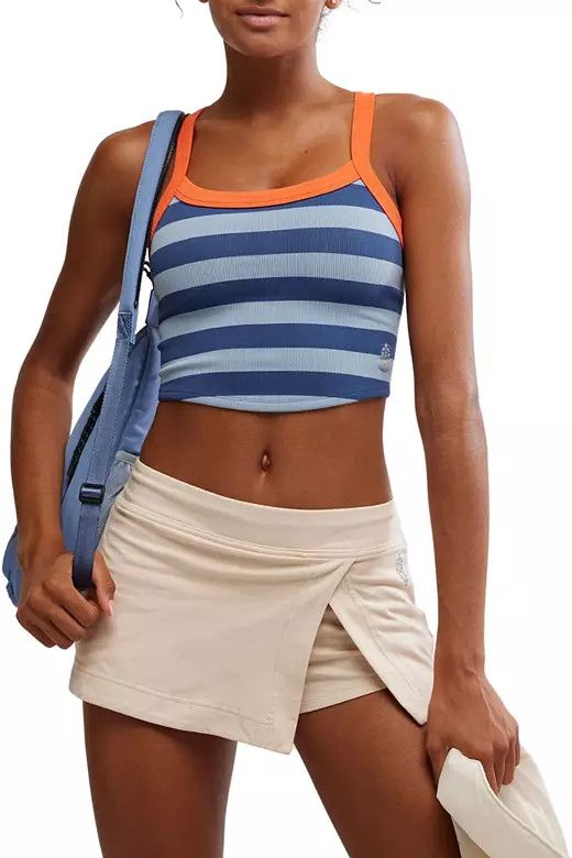 All Clear Striped Cami, Color: Skyline Combo, Size: XL