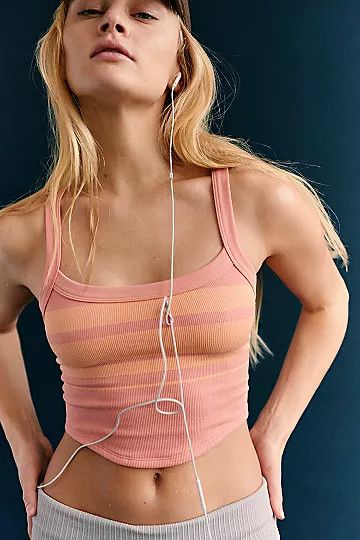 All Clear Striped Cami