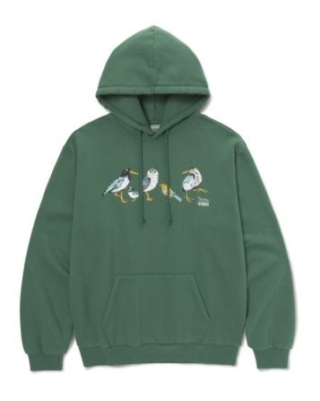 Parks Project x Audubon Hoodie, Color: Forest Green, Size: S