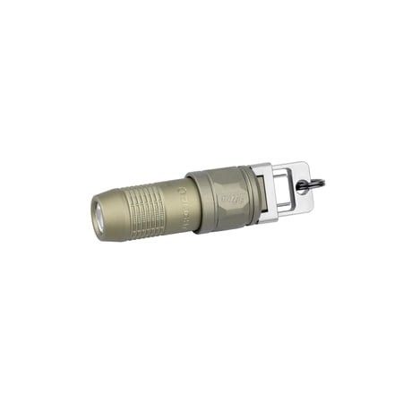 iUltra OAL Keychain Flashlight, Color: Olive Green, Size: OS