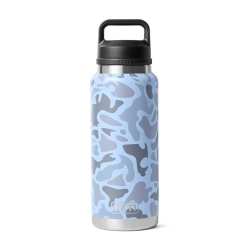 Rambler 36oz Bottle Chug, Color: Blue Camo