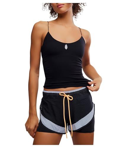 Skinny Strap Logo Tank