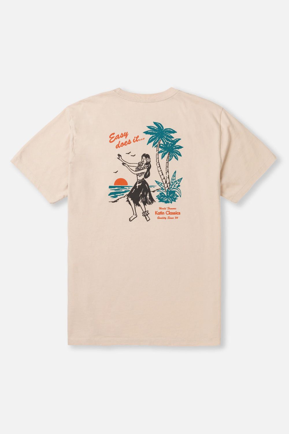 Auana Tee, Color: Almond Peach, Size: M