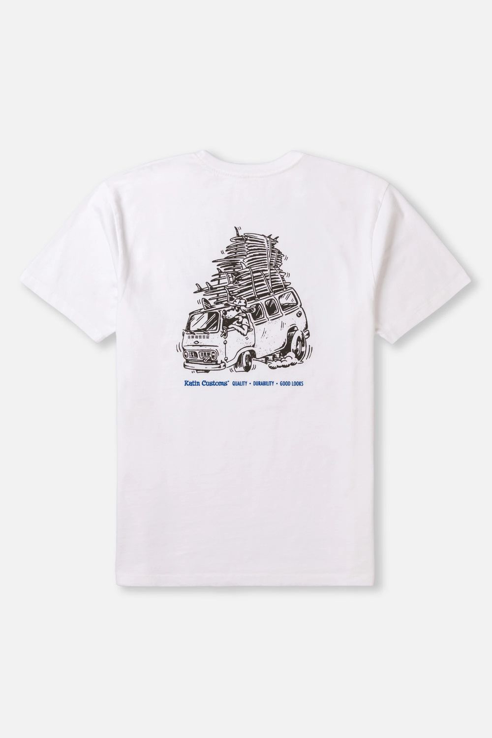 Haulin Tee, Color: White, Size: M