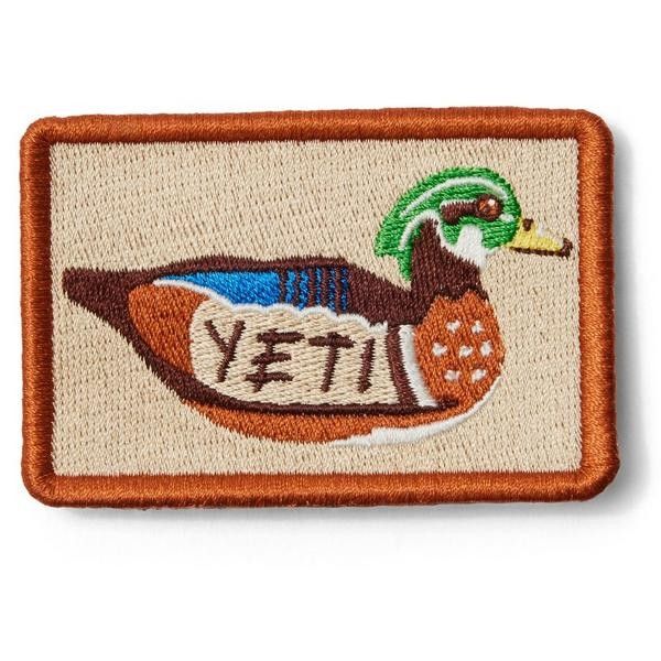 Yeti Patches, Color: Duck Patch Brown