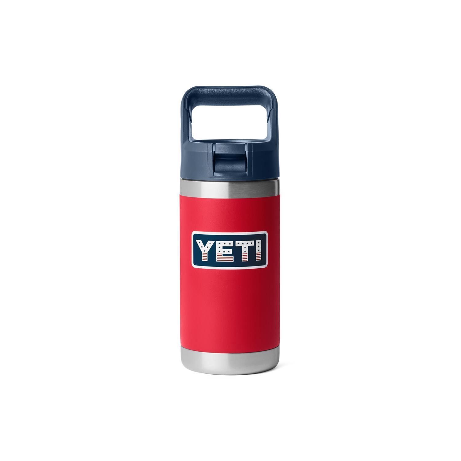 Rambler Jr 12 oz, Color: Red Navy Badge, Size: 12