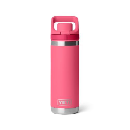 Rambler 18 oz Bottle Chug, Color: Tropical Pink, Size: 18 oz
