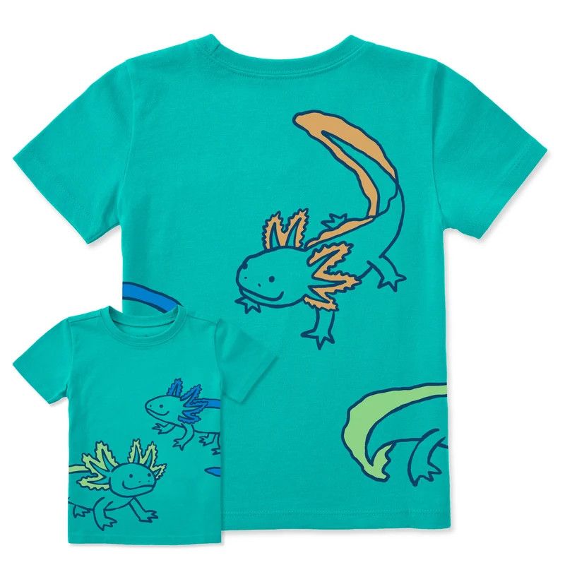 Toddler Lotsa Axolotls SS Crusher Tee