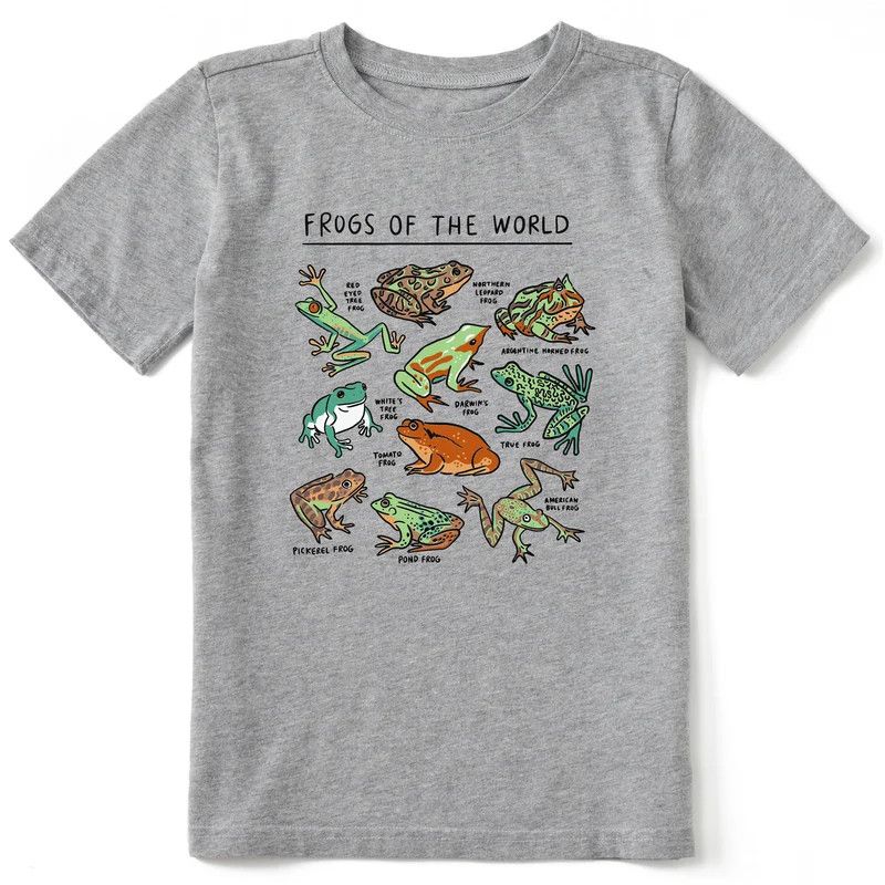 Kids SS Crusher Tee Frogs of the World