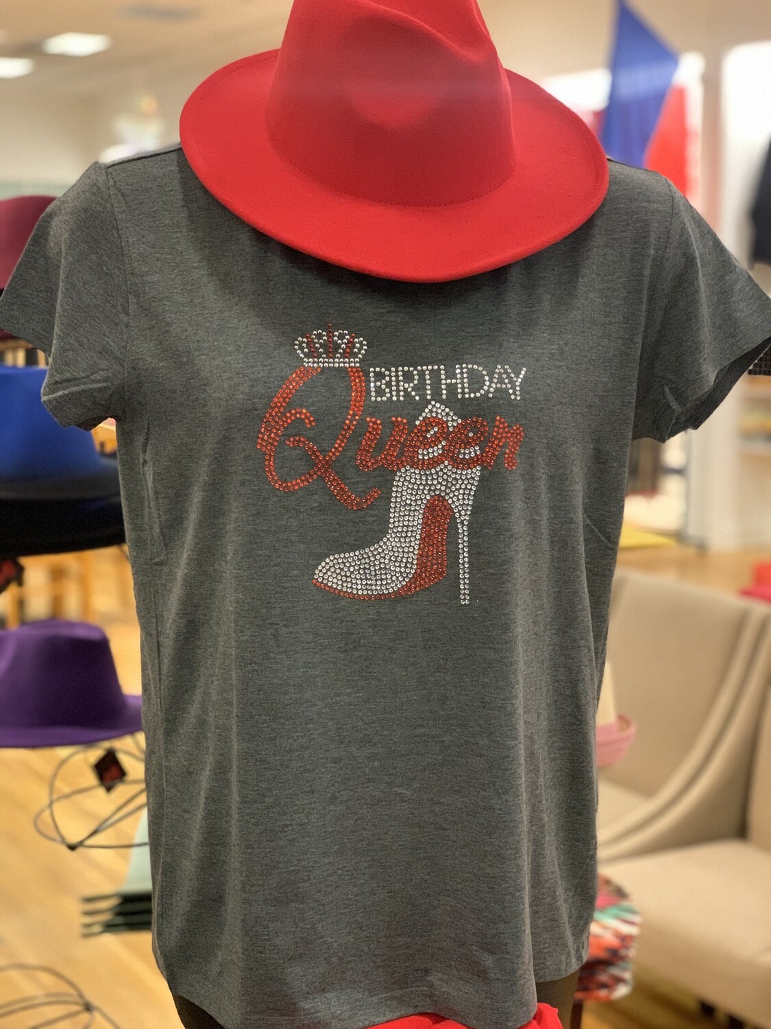 Birthday Queen Bling Shirt