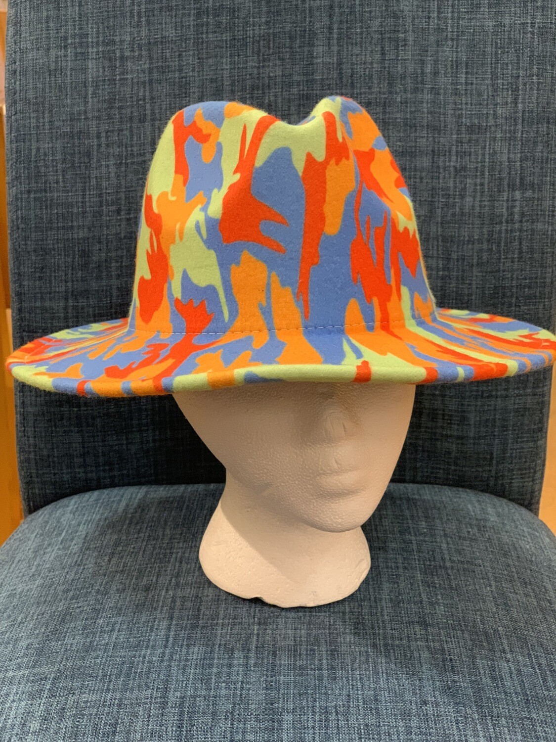 Multicolor Fedora Hat