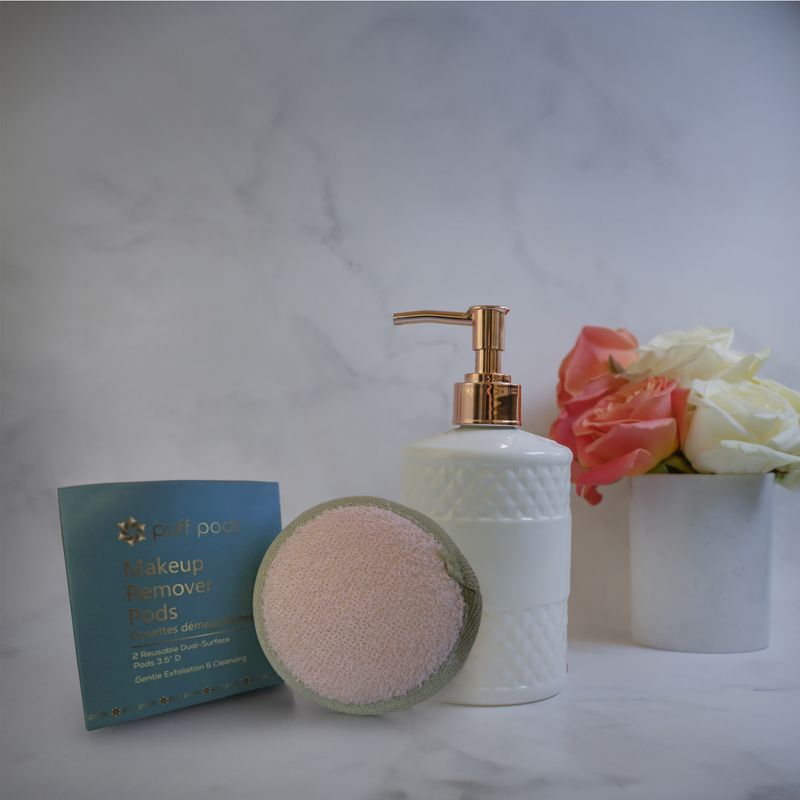 Reusable Flax & Bamboo Facial Cleansing Pods

