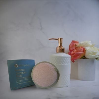 Reusable Flax & Bamboo Facial Cleansing Pods

