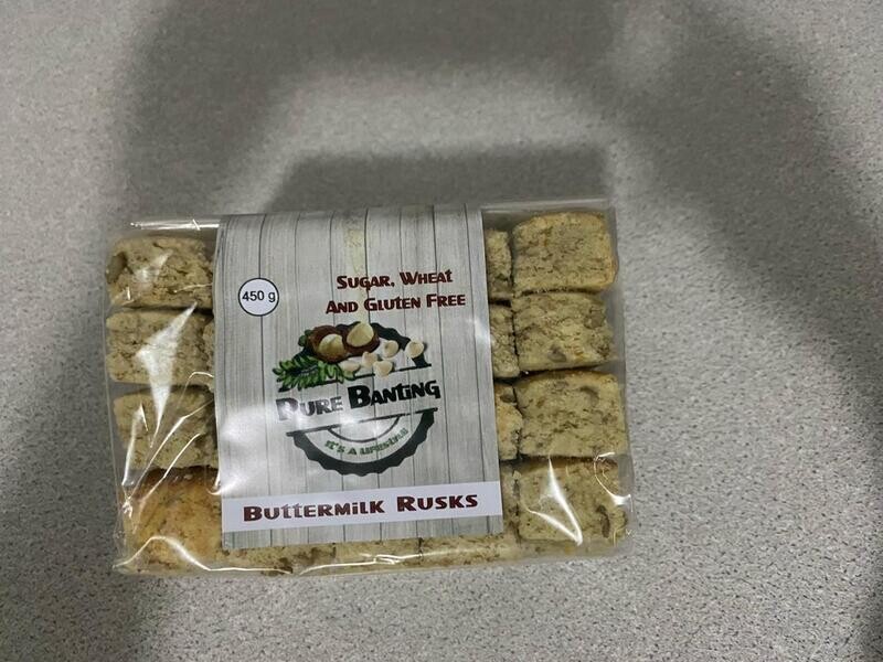 Pure Banting Rusks : Buttermilk Flavor