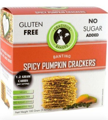 Gracious Bakers Crackers : Spicy Pumpkin