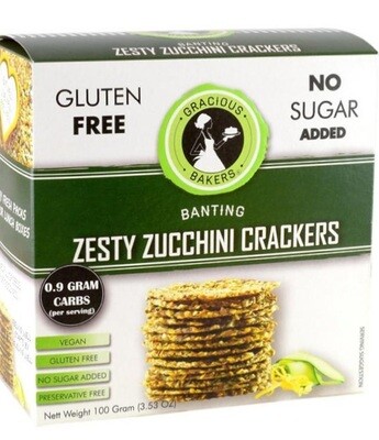 Gracious Bakers Zesty Zucchini Cracker