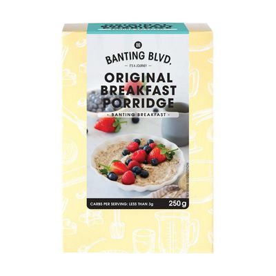 Banting BLVD original porridge