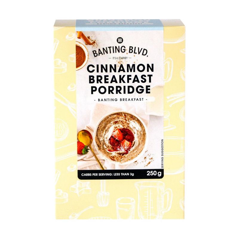 Banting BLVD Cinnamon porridge
